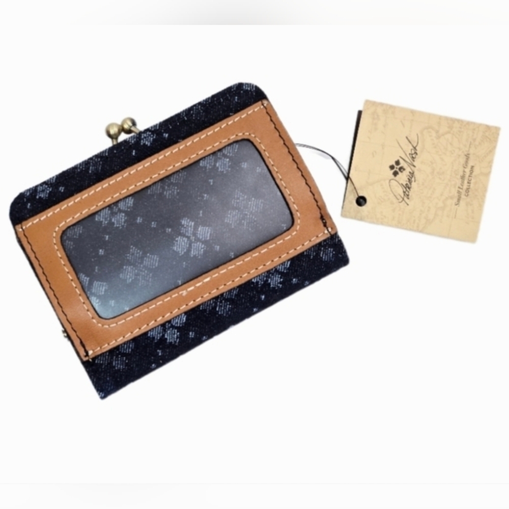 Patricia Nash Denim Iberia Wallet NWT - Picture 5 of 9